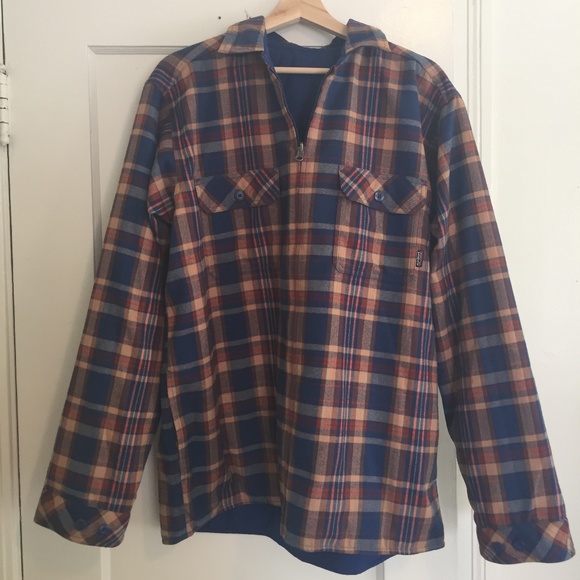 Patagonia Other - Patagonia Reversible Fjord Flannel Jacket